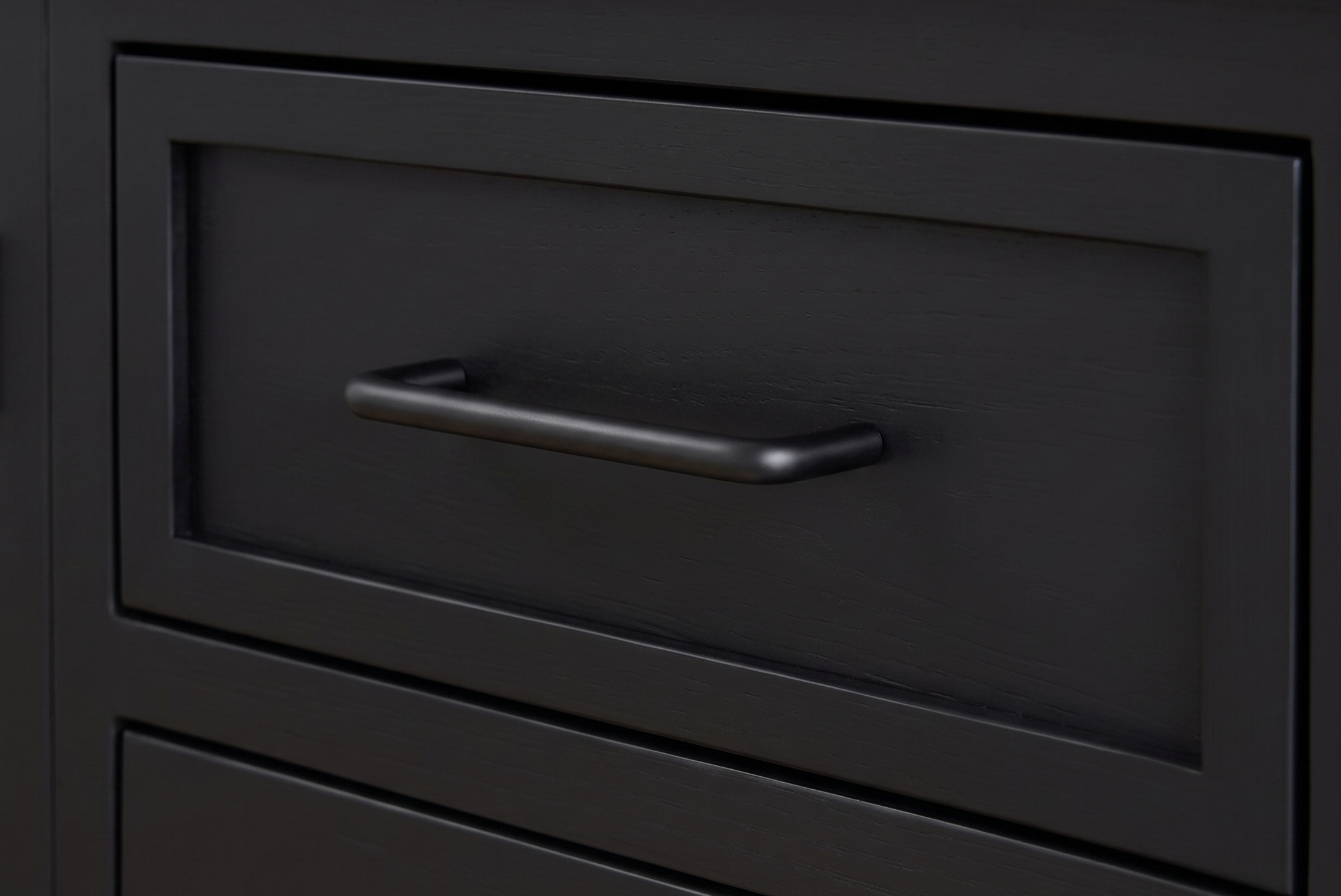 in.1900.04 Heritage Mat Siyah mobilya kulbu mobilya kulbu mat siyah detay 1 | furniture handle cabinet pull matte black flat black MIA detail 1