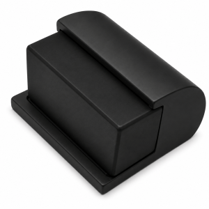 in.1805.04 Oval Mat Siyah Stoper kapı aksesuarı mat siyah | door accessory door stopper door knob matte black flat black MIA