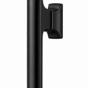 in.1806.04 Pillar Mat Siyah Cam Çekme Kol kapı çekme kolu mat siyah | door pull handle door pull bar matte black flat black MIA