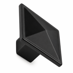 in.1914.04 Hexa Mat Siyah mobilya düğme kulp mobilya düğmesi mat siyah | cabinet knob furniture knob matte black flat black MIA