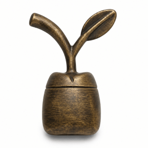 in.1943.20 Bloom Antik Askı mobilya askısı çekme antik bronz | furniture pull bar handle antique bronze aged brass MIA