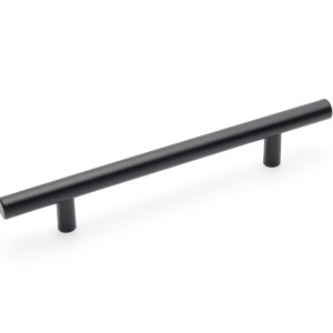 in.1901.04 Tube Mat Siyah mobilya kulbu mobilya kulbu mat siyah | furniture handle cabinet pull matte black flat black MIA