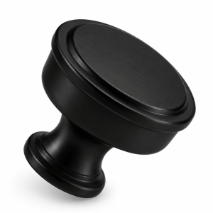 in.1916.04 Nova Mat Siyah mobilya düğme kulp mobilya düğmesi mat siyah | cabinet knob furniture knob matte black flat black MIA