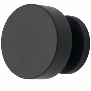 in.1803.04 Round Mat Siyah Kapı Tokmağı kapı aksesuarı mat siyah | door accessory door stopper door knob matte black flat black MIA