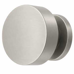 in.1803.08 Round Saten Kapı Tokmağı kapı aksesuarı saten nikel | door accessory door stopper door knob satin nickel brushed nickel MIA