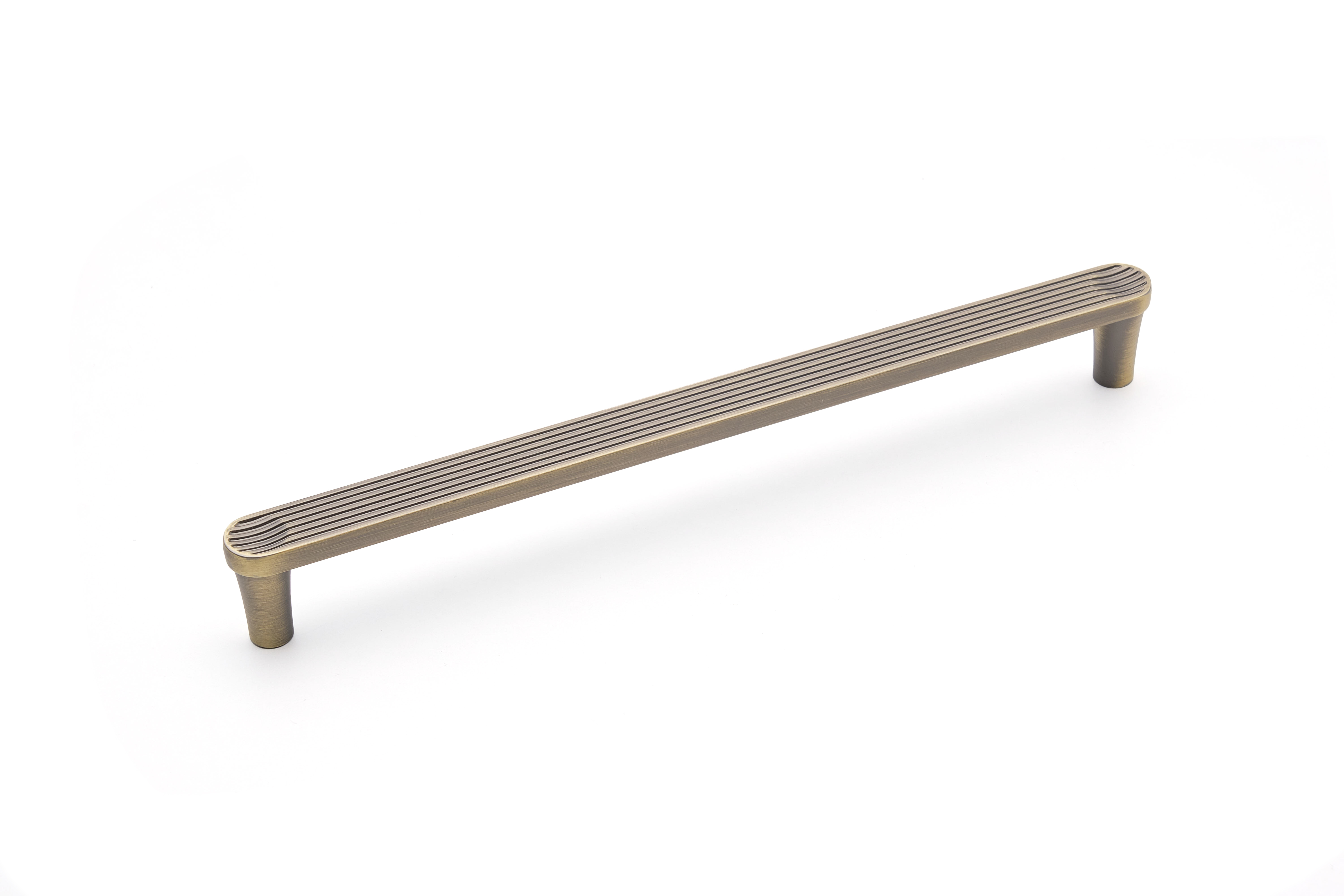 in.1904.20 Rib Antik mobilya kulbu mobilya kulbu antik bronz | furniture handle cabinet pull antique bronze aged brass MIA
