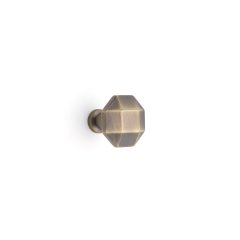 in.1908.20 Prisma Antik mobilya düğme kulp mobilya düğmesi antik bronz | cabinet knob furniture knob antique bronze aged brass MIA