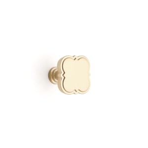 in.1907.01 Klover Mat Altın mobilya düğme kulp mobilya düğmesi mat altın | cabinet knob furniture knob matte gold brushed gold MIA