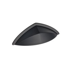 in.1906.04 Origami Mat Siyah mobilya tas kulp mobilya düğmesi mat siyah | cabinet knob furniture knob matte black flat black MIA