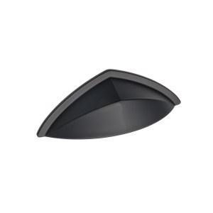 in.1906.04 Origami Mat Siyah mobilya tas kulp mobilya düğmesi mat siyah | cabinet knob furniture knob matte black flat black MIA