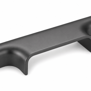 in.1913.32 Aura Antrasit Modern Tas Kulp 128mm mobilya kulbu antrasit | furniture handle cabinet pull anthracite dark grey MIA