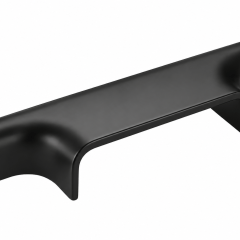 in.1913.04 Aura Mat Siyah Modern Tas Kulp 128mm mobilya kulbu mat siyah | furniture handle cabinet pull matte black flat black MIA