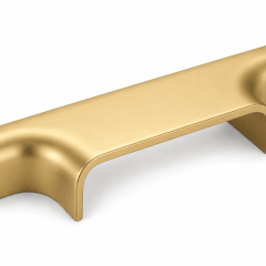 in.1913.01 Aura Mat Gold Modern Tas Kulp 128mm mobilya kulbu | furniture handle cabinet pull MIA