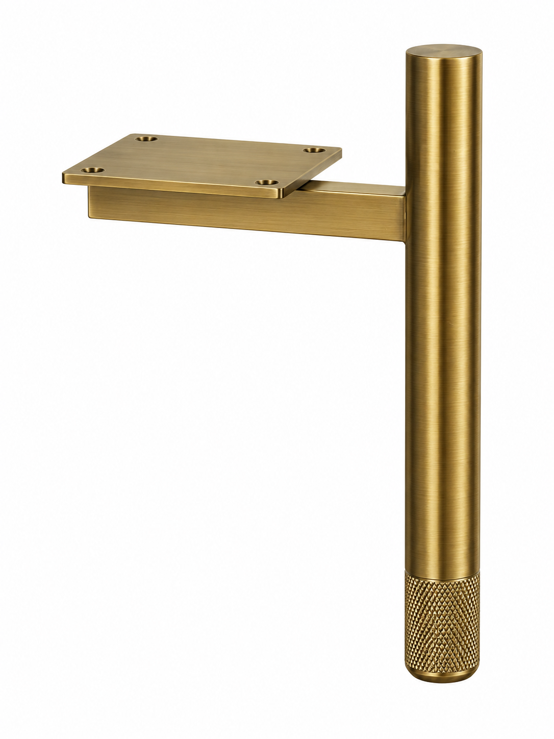 in.1976.11 Levni 15cm Mat Altın Mobilya Ayağı mobilya ayağı mat altın | furniture leg cabinet leg matte gold brushed gold MIA
