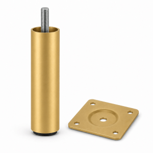 in.1972.11 Orbit 15cm Mat Altın Mobilya Ayağı mobilya ayağı mat altın | furniture leg cabinet leg matte gold brushed gold MIA