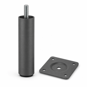 in.1972.32 Orbit 15cm Antrasit Mobilya Ayağı mobilya ayağı antrasit | furniture leg cabinet leg anthracite dark grey MIA