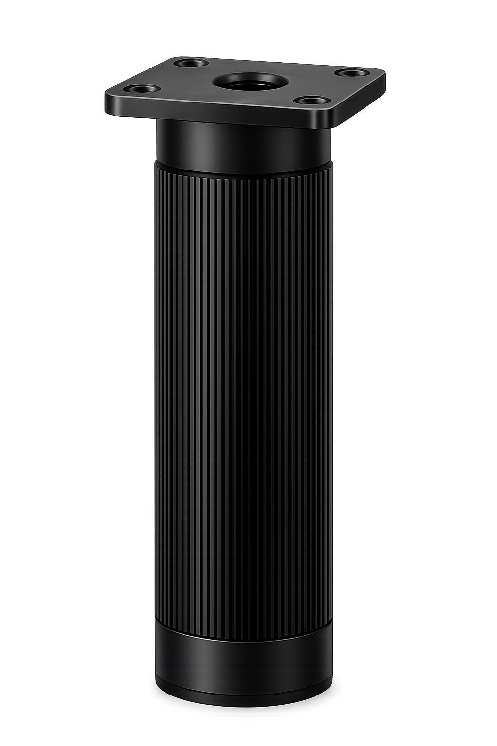 in.1975.04 Rock-S 15cm Mat Siyah Mobilya Ayağı mobilya ayağı mat siyah | furniture leg cabinet leg matte black flat black MIA
