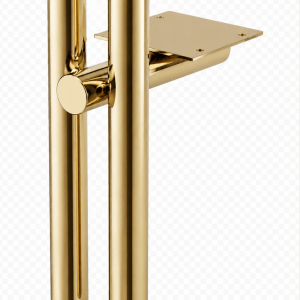 in.1977.01 Twin 15cm Altın Mobilya Ayağı mobilya ayağı altın | furniture leg cabinet leg gold polished gold MIA